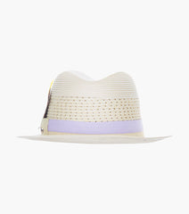 TYCE FEDORA Poly Braided Pinch Front Hat