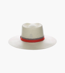 HARLOW FEDORA Toyo Pinch Front Hat