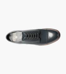 Stacy Adams MADISON Cap Toe Oxford Navy by Stacy Adams Shoes