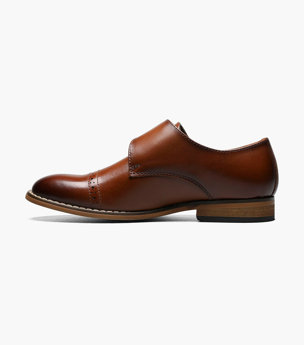Stacy Adams Kids Desmond Cap Toe Monk Strap by Stacy Adams Shoes