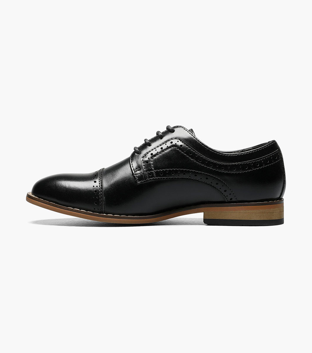 Stacy Adams Kids Dickinson Cap Toe Oxford by Stacy Adams Shoes