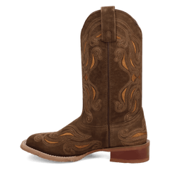 Laredo Millie Leather Boot - Luxury Brown Ankle Boot