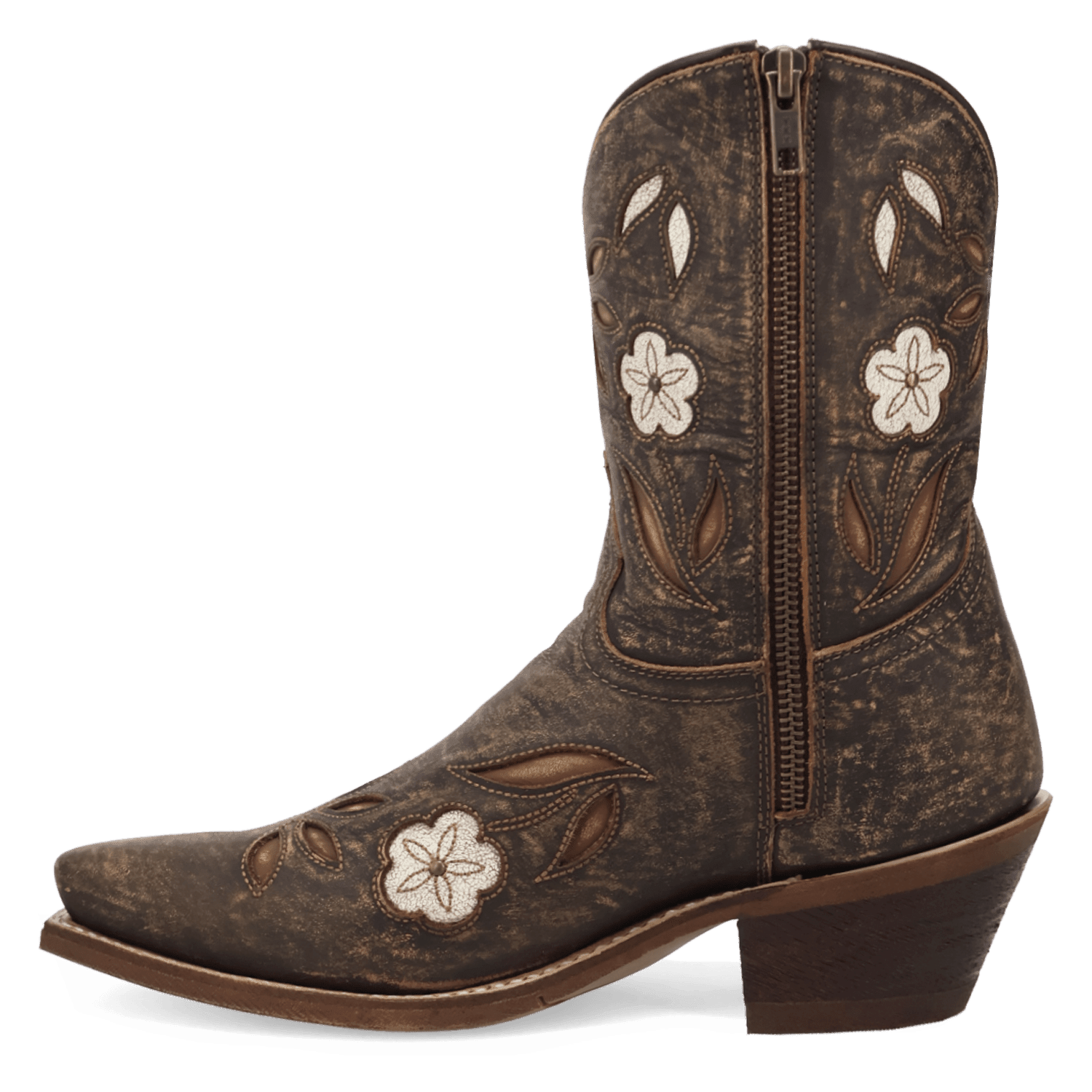 Laredo Wild Petal Leather Bootie - Premium Ankle Boot
