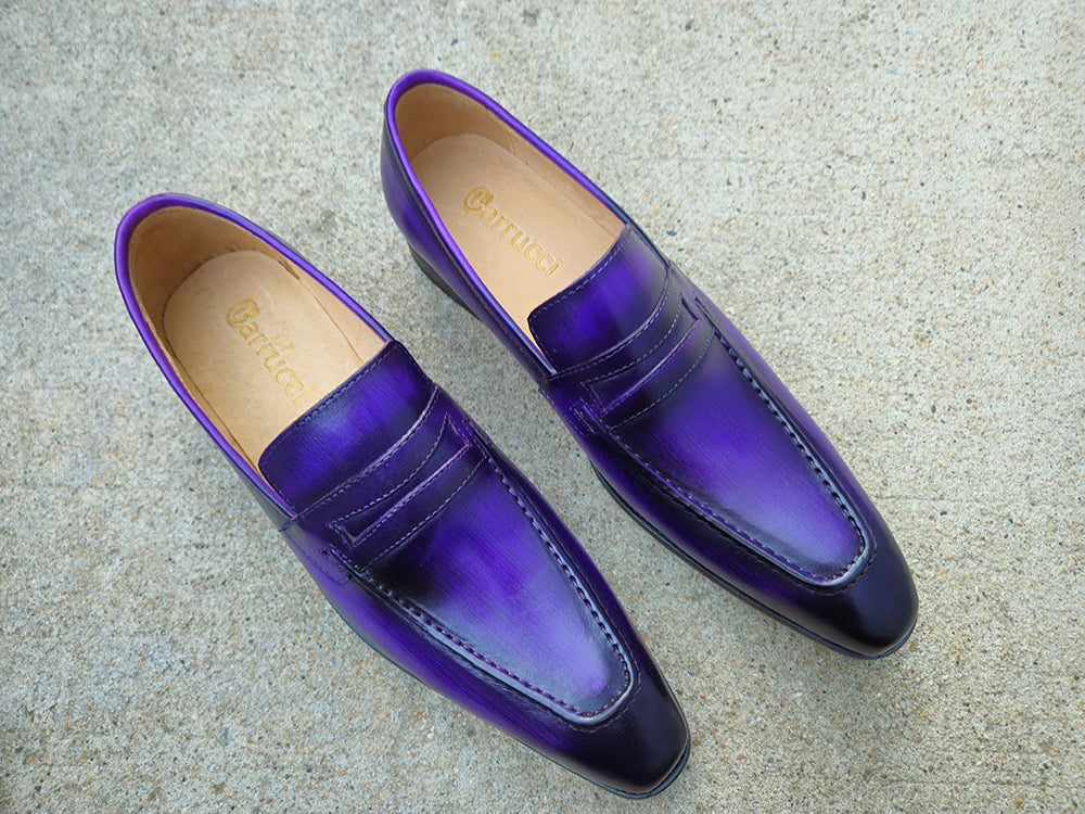 Signature Leather Penny Loafer Slip-on