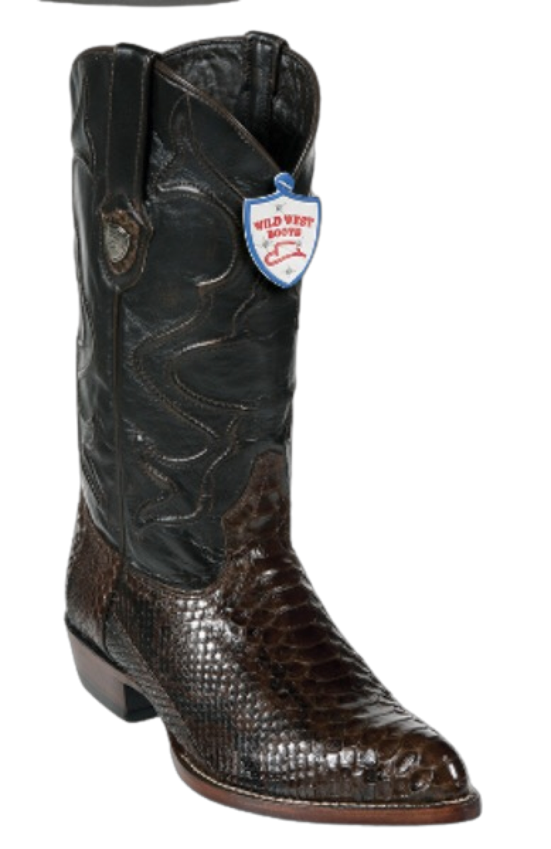 Bota de Pitón Original Horma Puntal Wild West