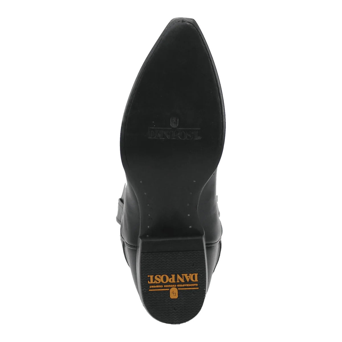 Dan Post Men's Milwaukee Leather Snip Toe Boots - Black