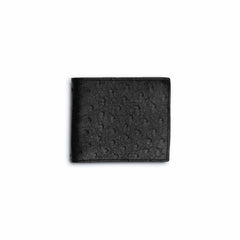 Ferrini Full Quill Ostrich Billfold - Luxury Leather Shoe