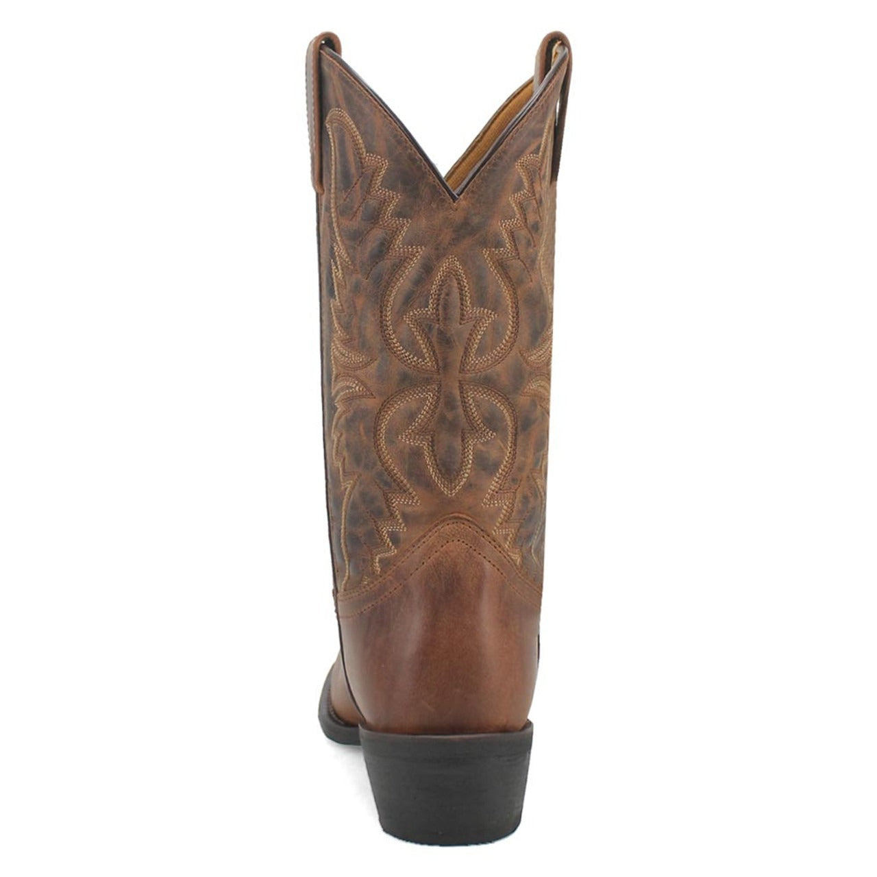 Laredo Birchwood Tan Leather Round Toe Boots for Men
