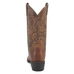 Laredo Birchwood Tan Leather Round Toe Boots for Men