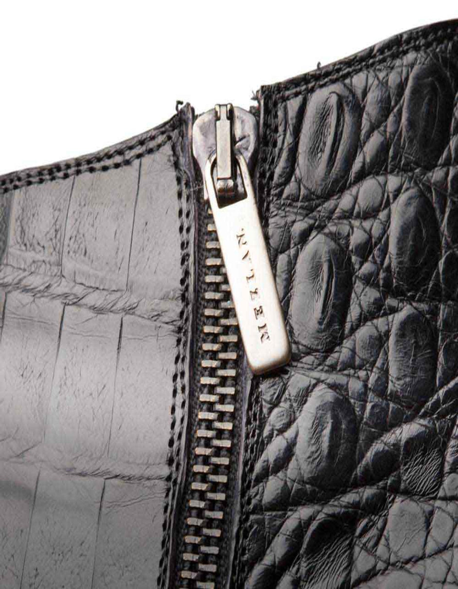 Mezlan Blackmore Crocodile Boot