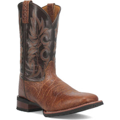 Laredo Broken Bow Rust Broad Square Toe Boots for Men