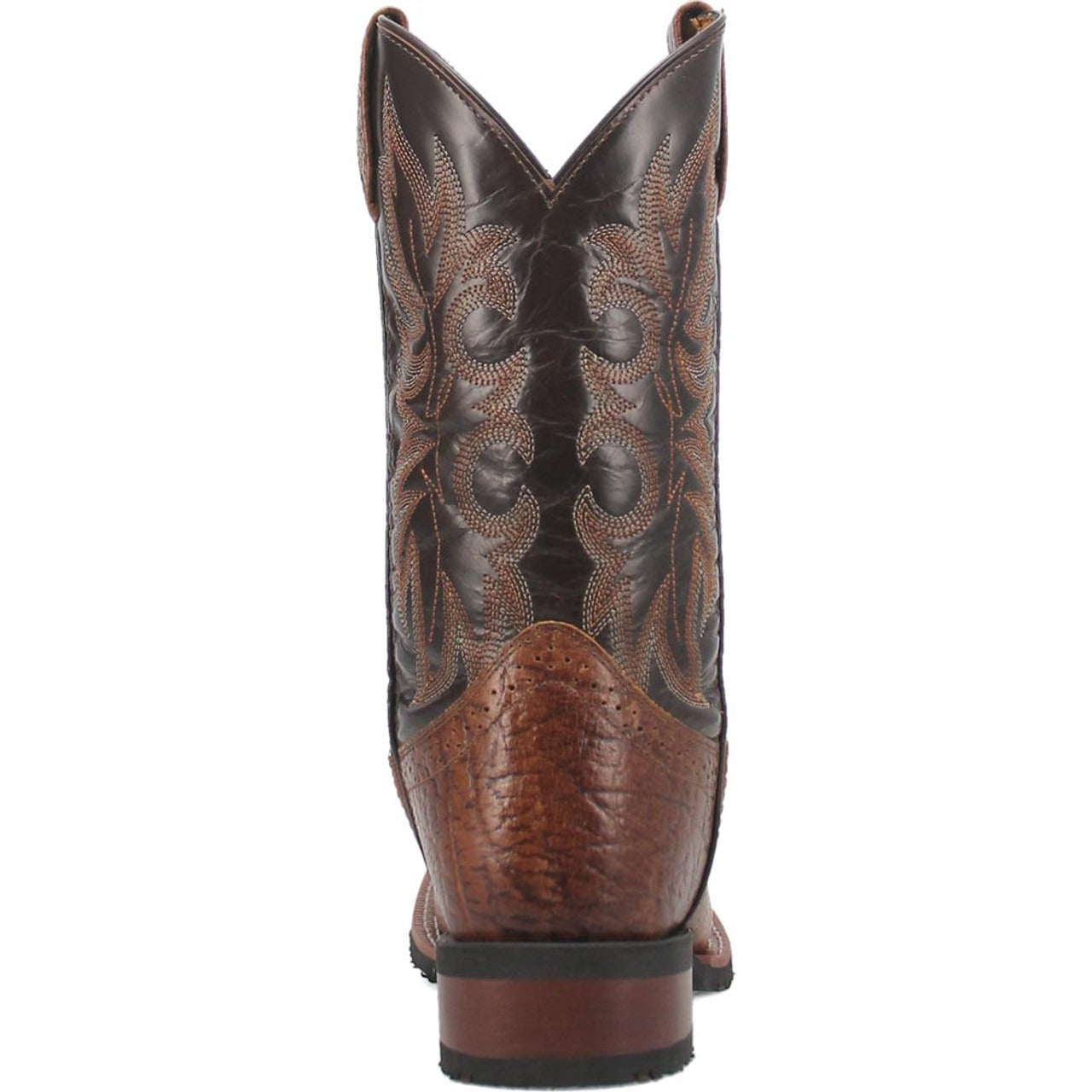 Laredo Broken Bow Rust Broad Square Toe Boots for Men