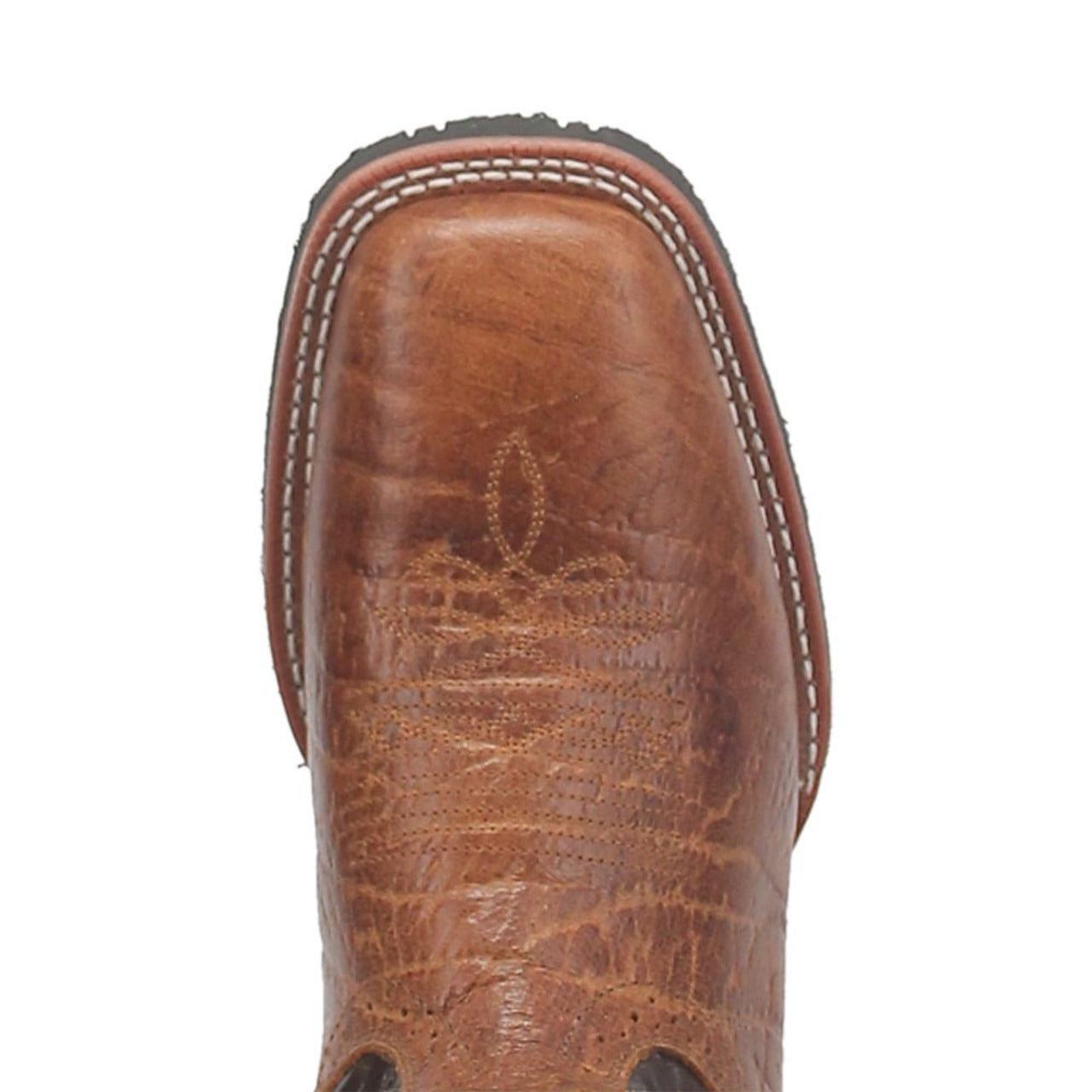 Laredo Broken Bow Rust Broad Square Toe Boots for Men