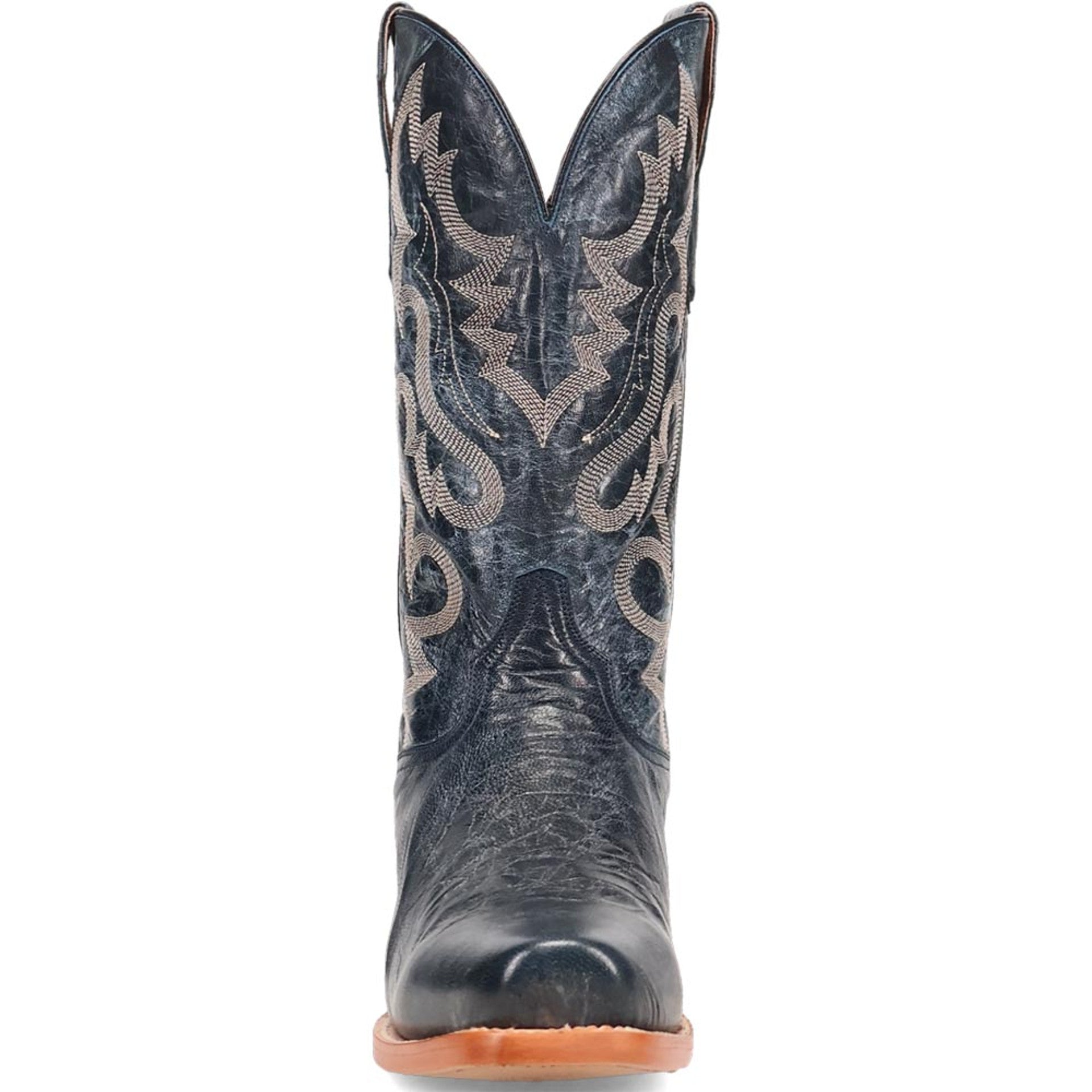 Dan Post Mens Calvin Blue 13 Toe Shape 7 Leather Boot