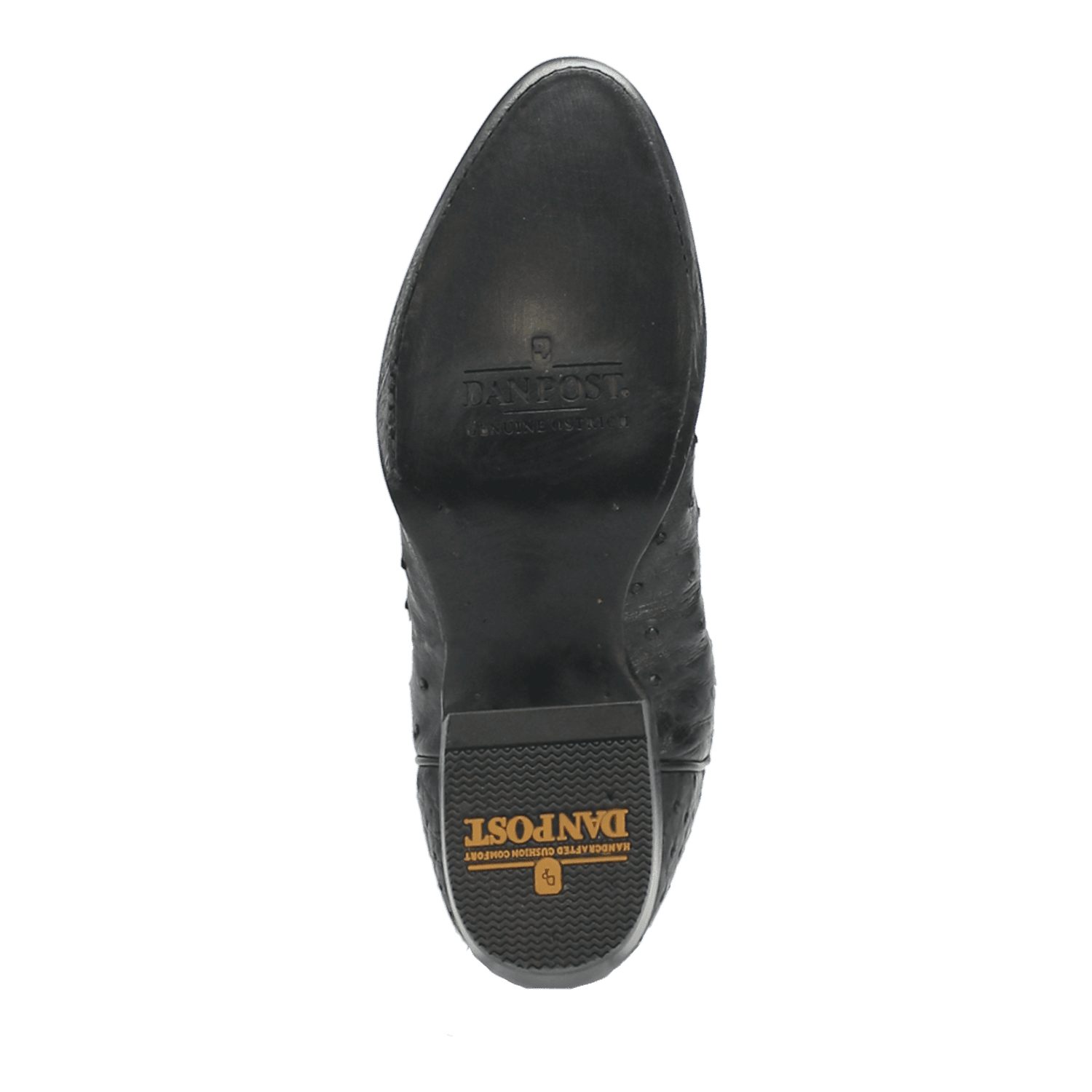 Dan Post Tempe Ostrich Boots - Full Quill Exotic Luxury