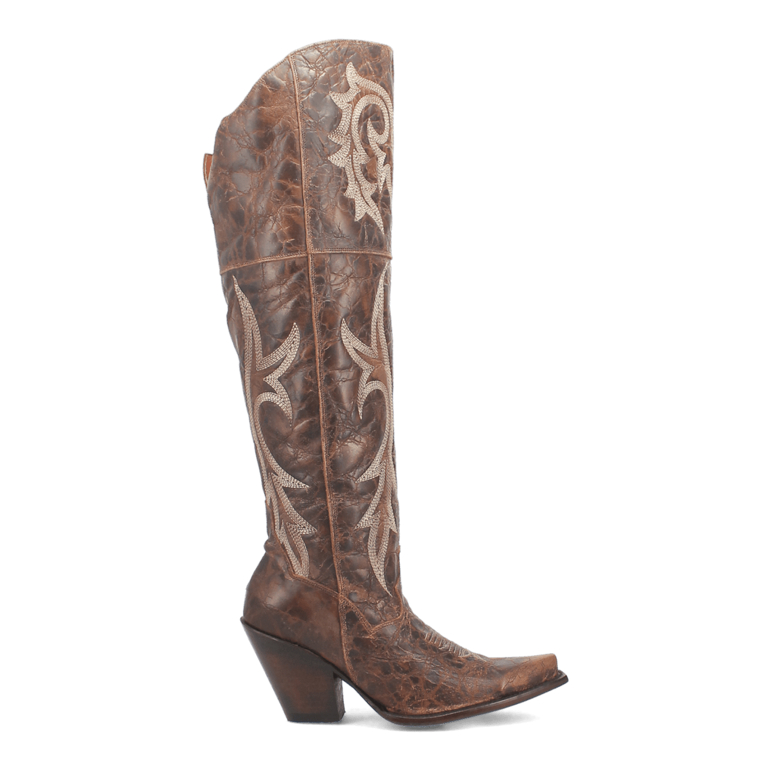 Dan Post Jilted Leather Boot - Premium Brown Boots