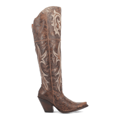 Dan Post Jilted Leather Boot - Premium Brown Boots