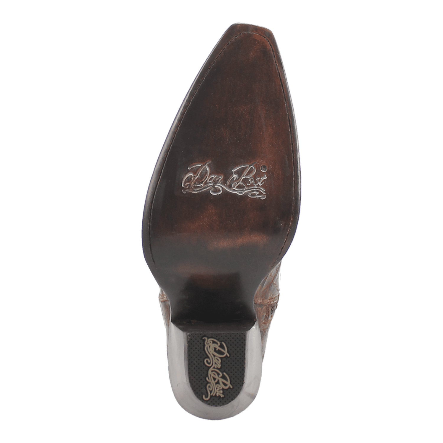 Dan Post Jilted Leather Boot - Premium Brown Boots