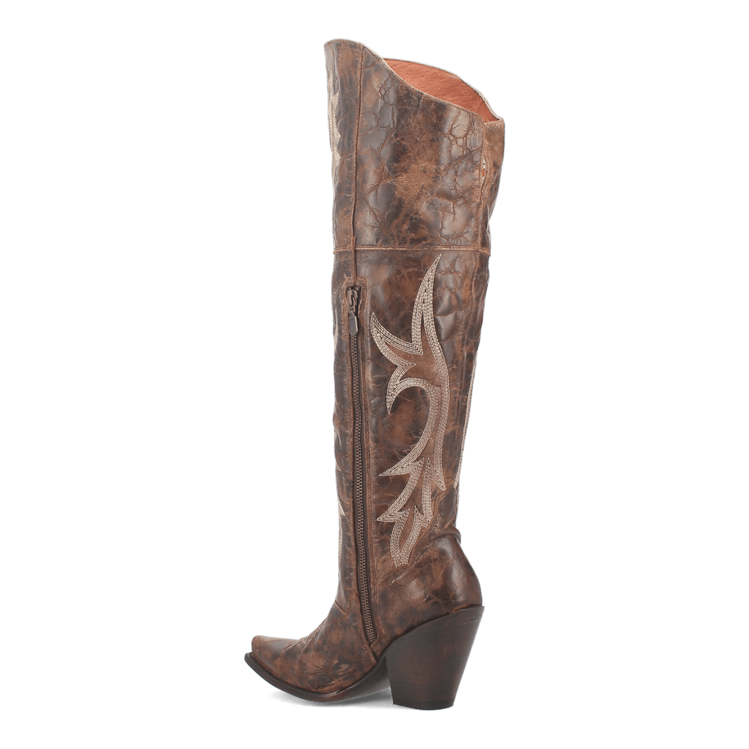 Dan Post Jilted Leather Boot - Premium Brown Boots