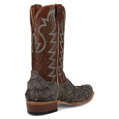 Dan Post Men's Riggs Pirarucu Skin Cutter Style Toe 13" Boots