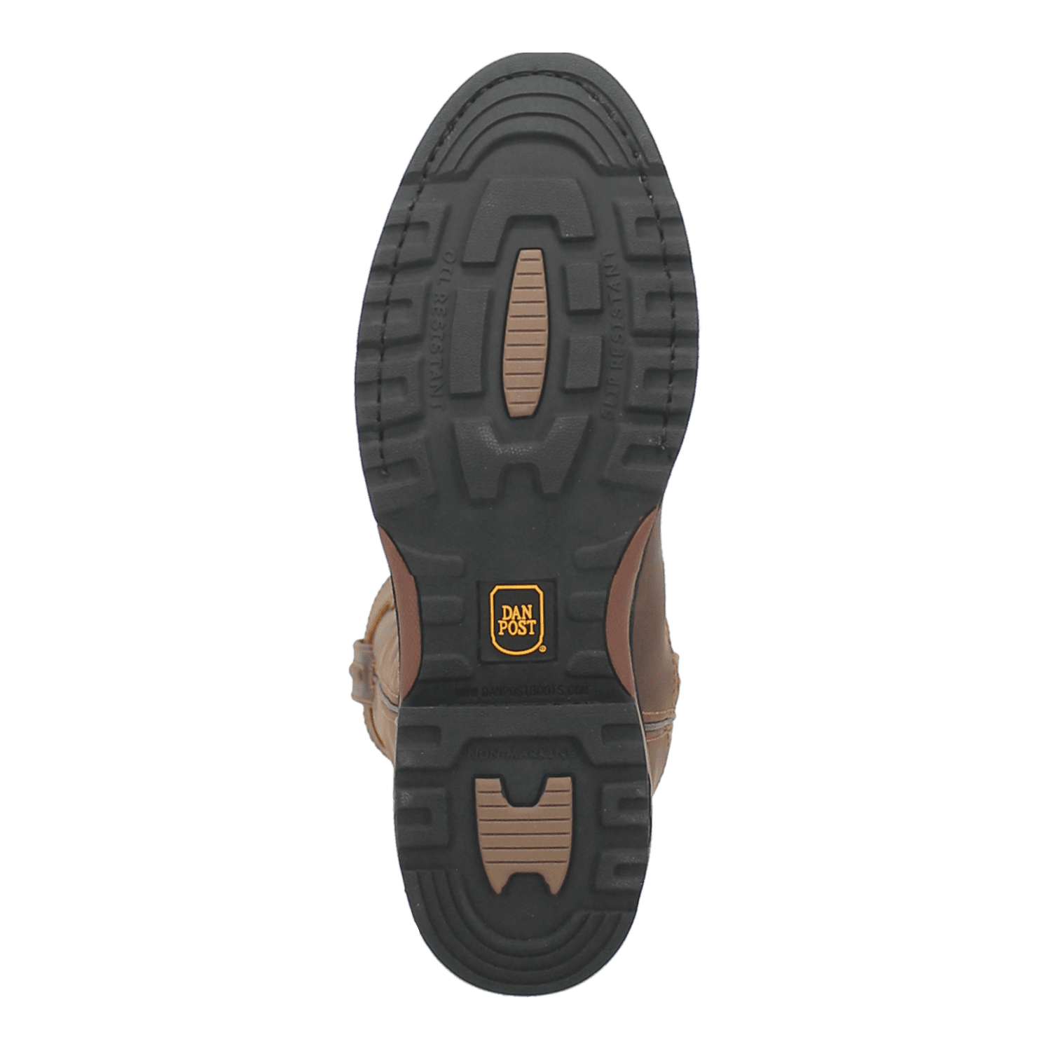 Dan Post Journeyman Leather Boot - Brown, Premium Men's
