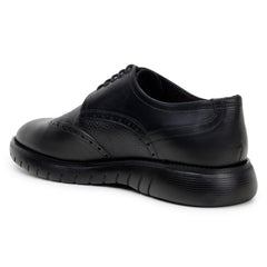Belvedere Enzo Black Leather Oxford