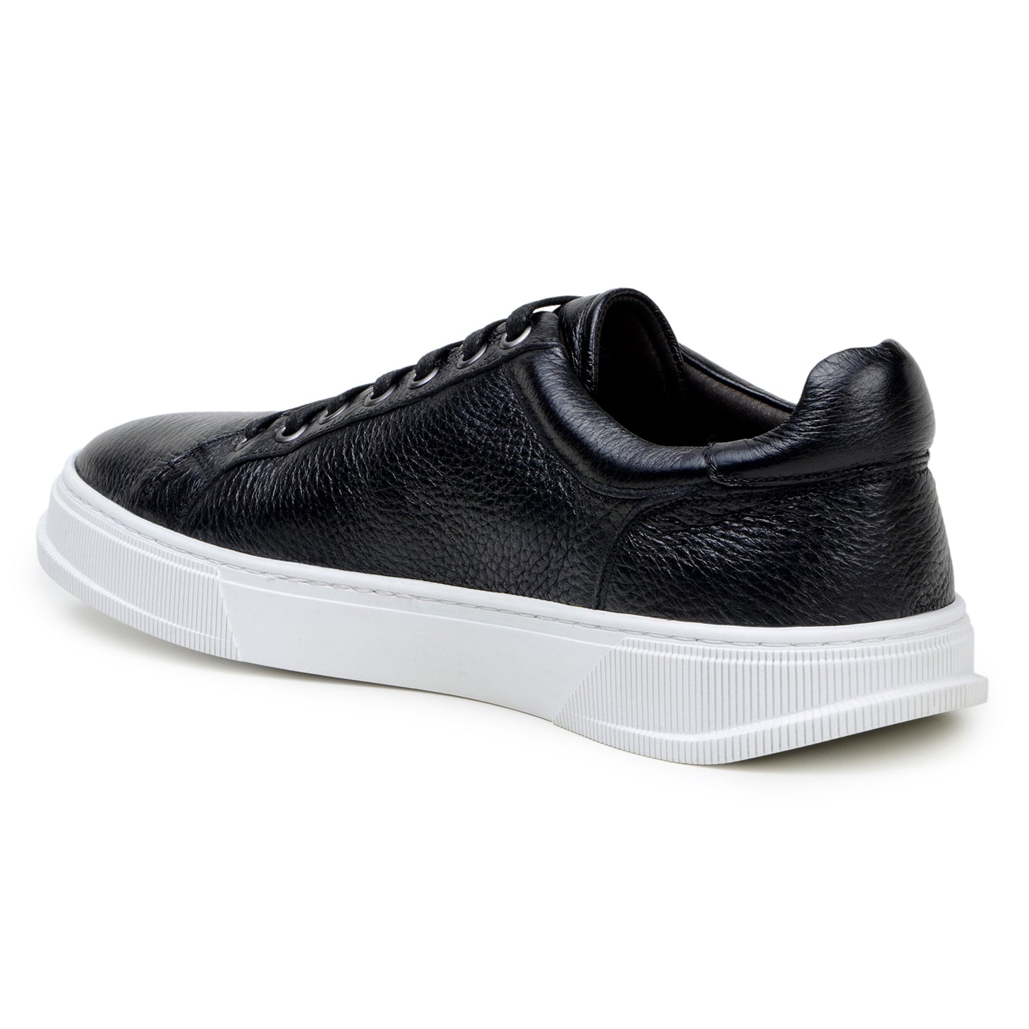 Belvedere Matteo Black Genuine Crocodile Dress Shoe