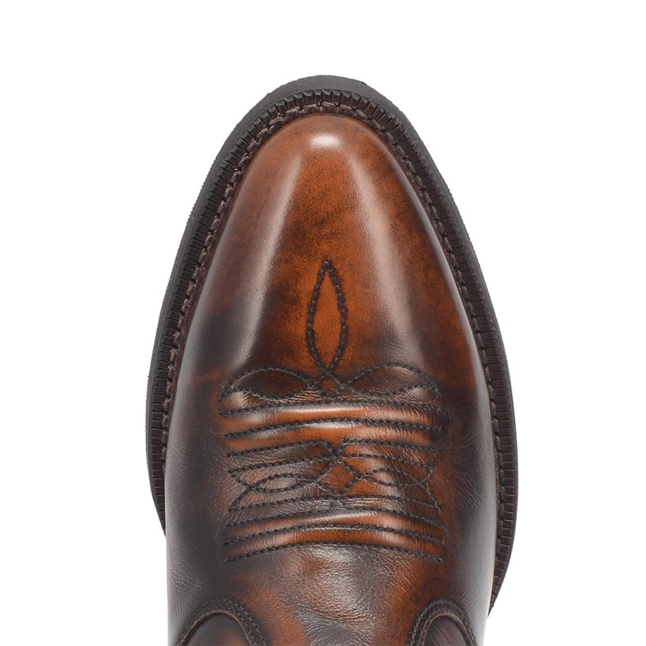 Laredo Fletcher Tan Leather Round Toe Boots for Men
