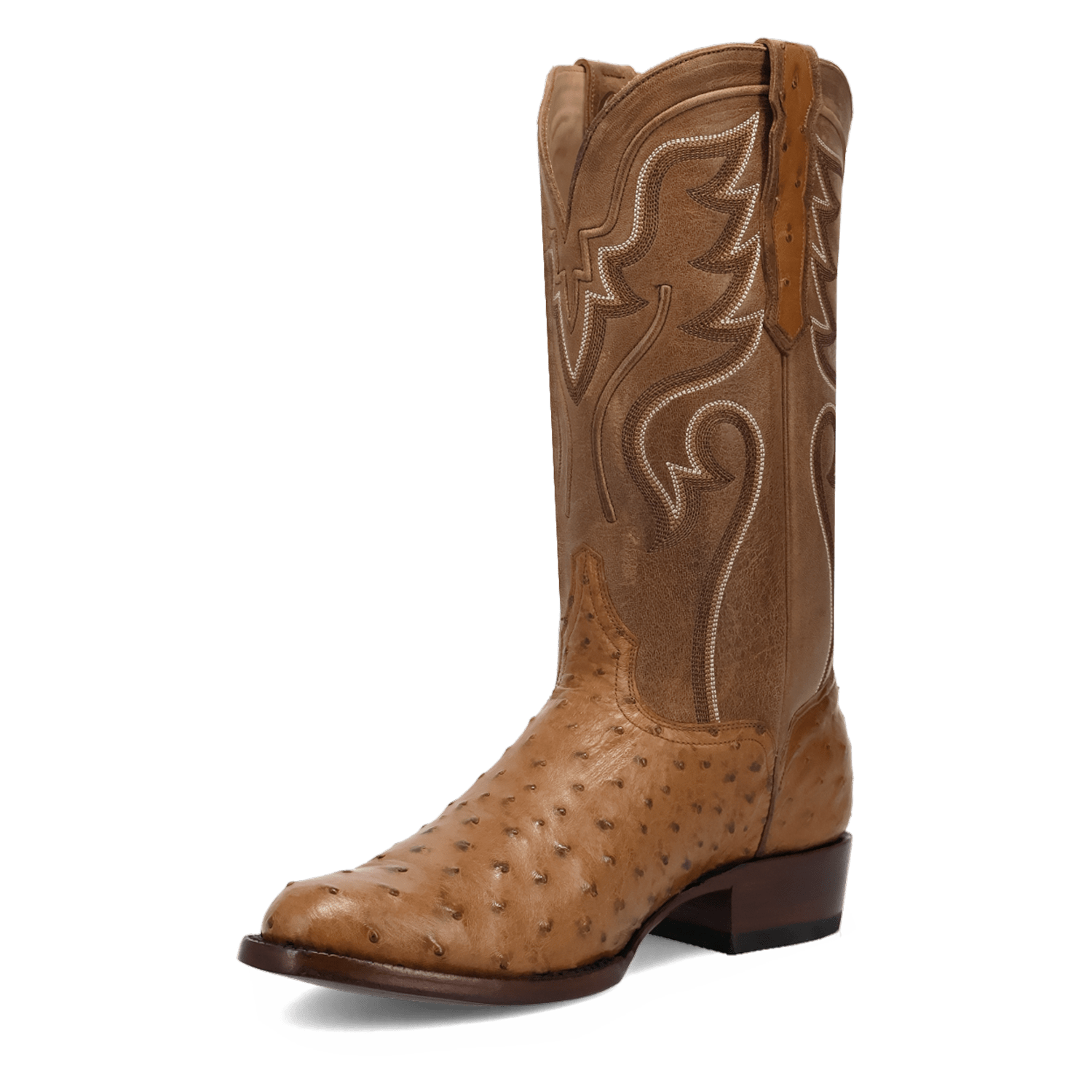 Dan Post Stanford Full Quill Ostrich Boot - Luxury Western Style