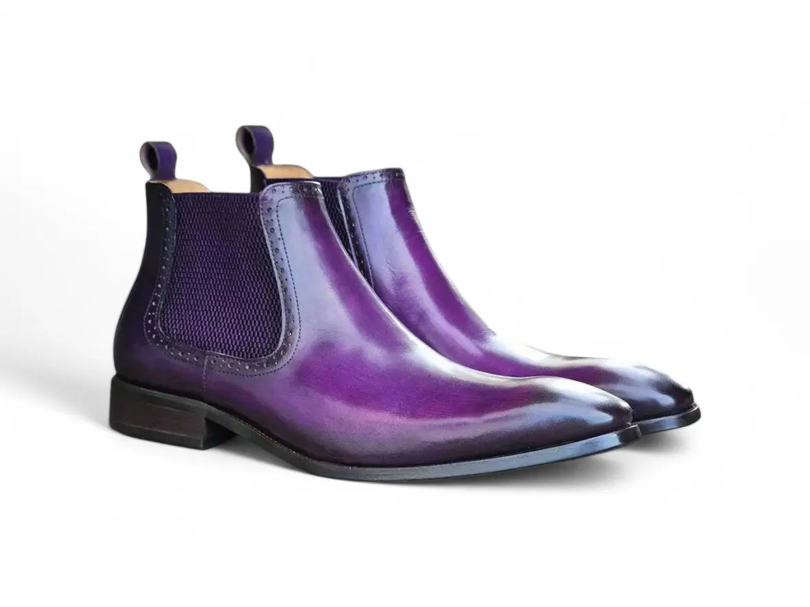 Hand Burnished Chelsea Boots Carrucci