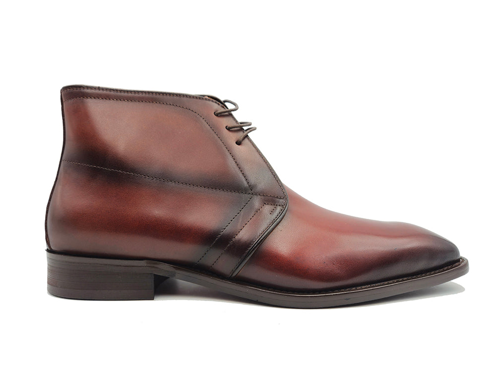 Burnished Calfskin Chukka Boot