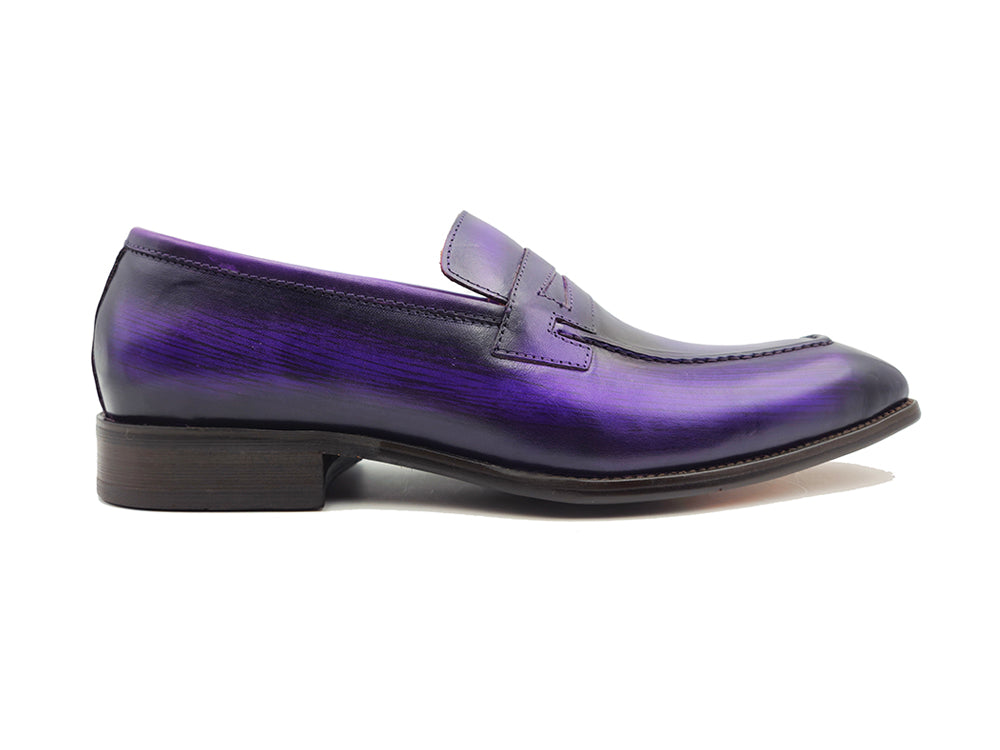 Signature Leather Penny Loafer Slip-on