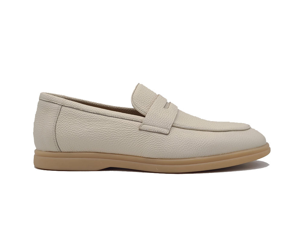 Tumble Calfskin Penny Loafer