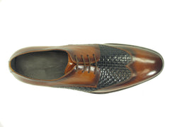 Hand Braided Leather Woven Oxford