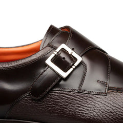 Pego Monk Strap Brown By Mezlan Made In Spain Brand