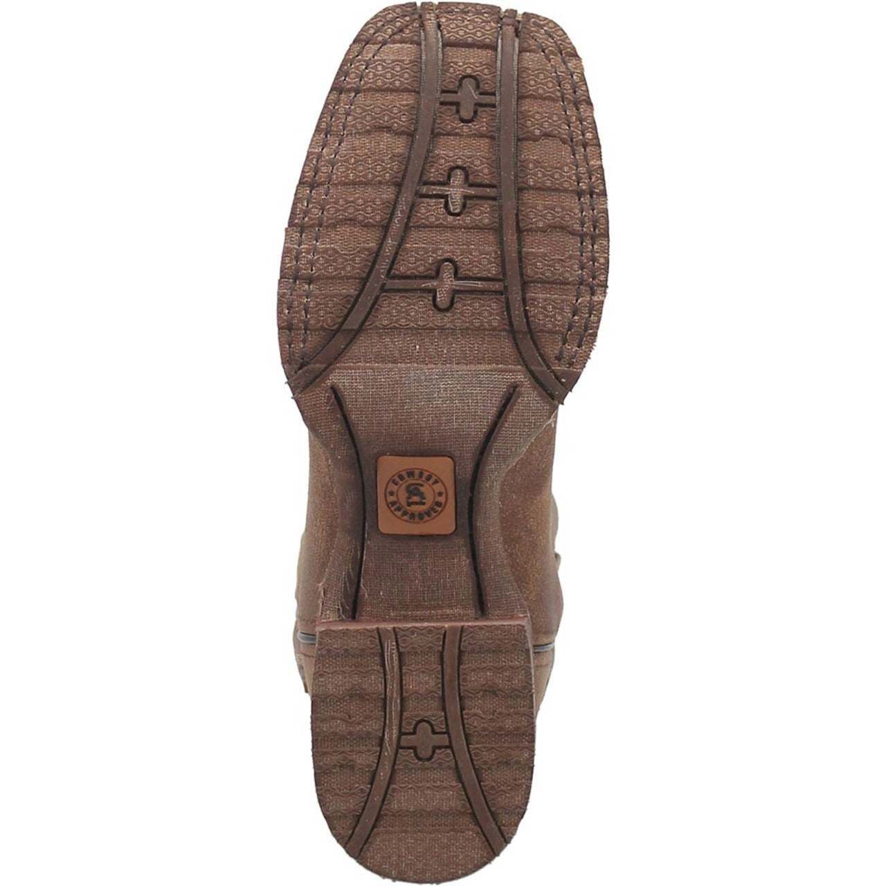 Laredo Martie Tan Broad Square Toe Boots for Men