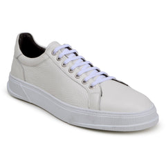 Belvedere Matteo Deerskin Shoe - Milk