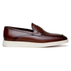 Belvedere Maurizio Cognac Genuine Crocodile Dress Shoe