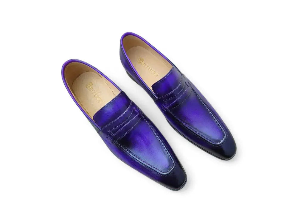 Signature Leather Penny Loafer Slip-on Carrucci