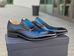 Slip-on Loafer With Decorative Lace