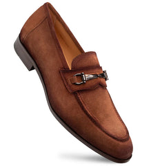 Mens' Sport Antique Suede Loafer By Mezlan Made In Spain Brand