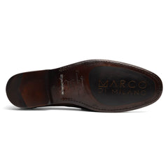 Marco Di Milano Adro Brown Leather Luxury Loafers