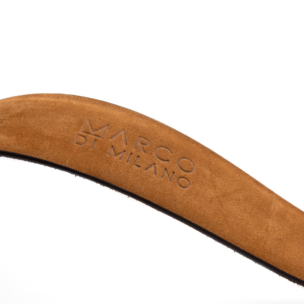 Marco Di Milano Caribe Belt Brown Pantano Leather Shoe