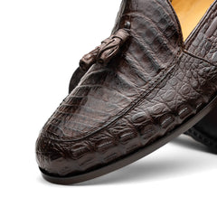 Marco Di Milano Bianchi Brown Leather Luxury Shoe