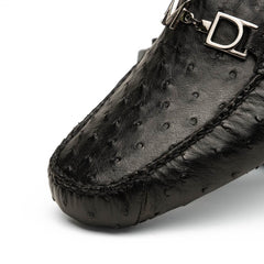 Marco_Di_Milano Bolonia Black Leather Oxford