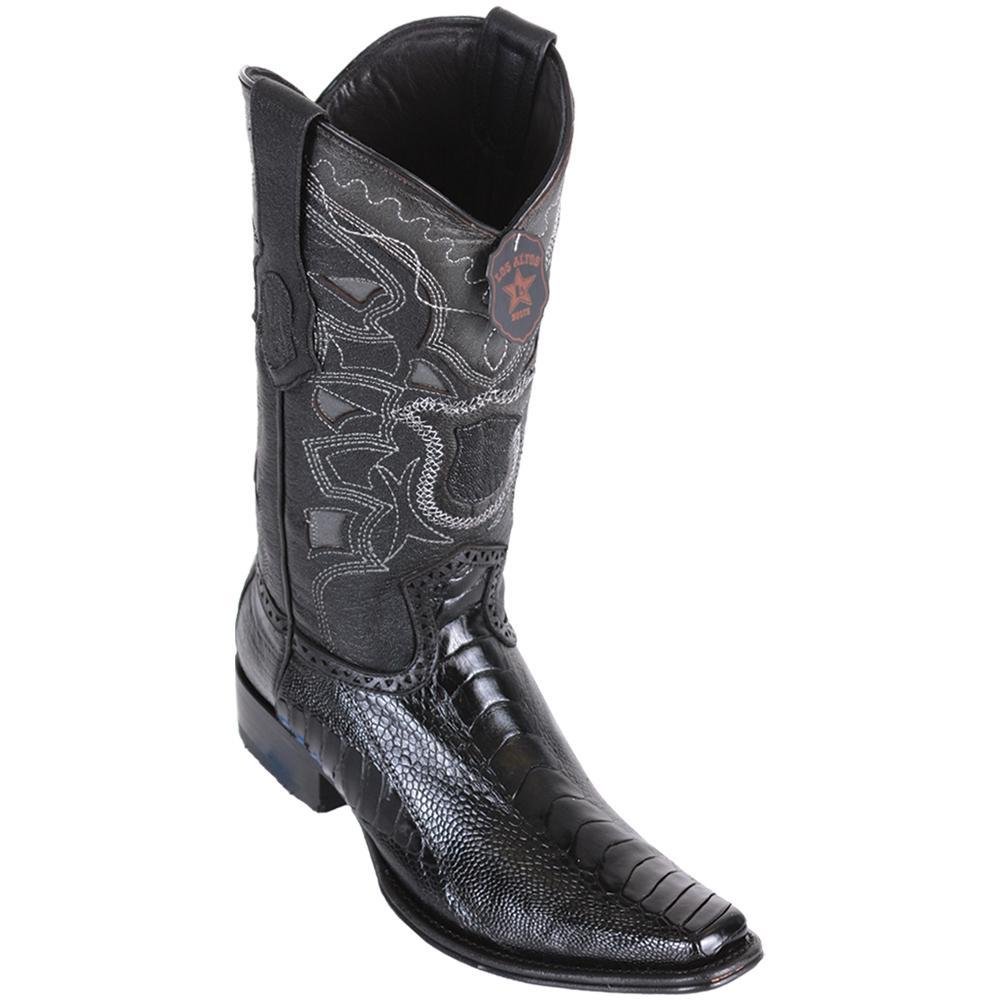 Botas de Avestruz Pata Horma Europea LAB-760505