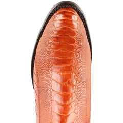Botas de Avestruz Pata Punta Redonda LAB-650503