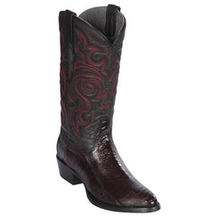 Botas de Avestruz Pata Punta Redonda LAB-650518