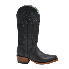 Laredo Men's Monty Snake Print Leather J-Toe Boots - Tan