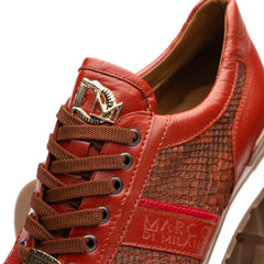 Marco Di Milano Brescia: Antique Cognac Leather Dress Shoe